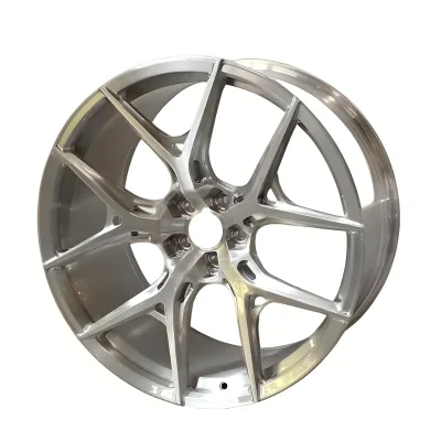 Factory Direct Sales Forged Passenger Car Wheels 19 20 21 22 23 24 Inch 5x112 5x120 Custom Polished 6061-T6 Aluminum Alloy