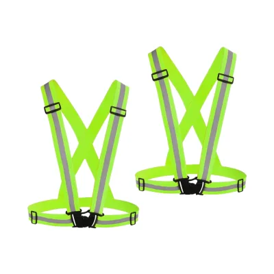 Customizable Reflective Vest Running Gear High Visibility Adjustable Safety Ves Custom Logo High Visibility Workwear Uniform
