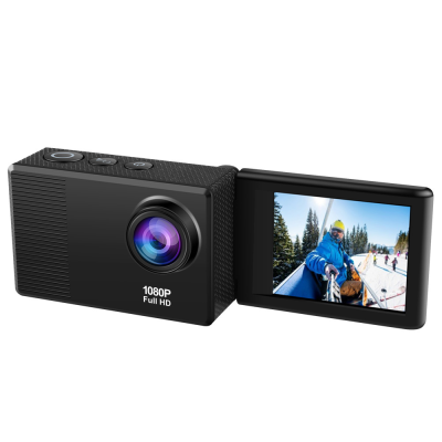 Newest!!! Foldable Screen Action Camera 1080p Yi Action Camera