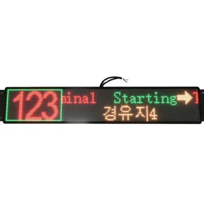 Digital Bus Led Display Board Bus Led Display Controllers Bus Led Display for Advertising