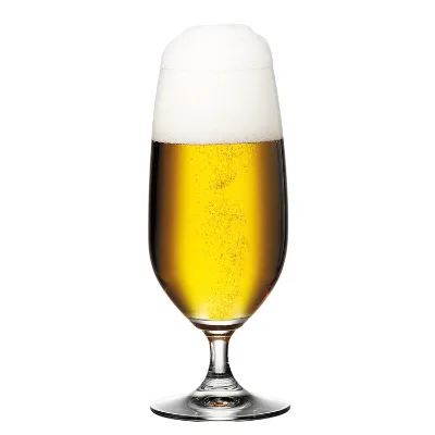 Custom Lead-Free German Pilsner Glasses Cup Crystal Tulip Beer Glass