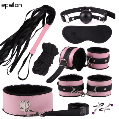 Bdsm fetish couple sex game bondage suit