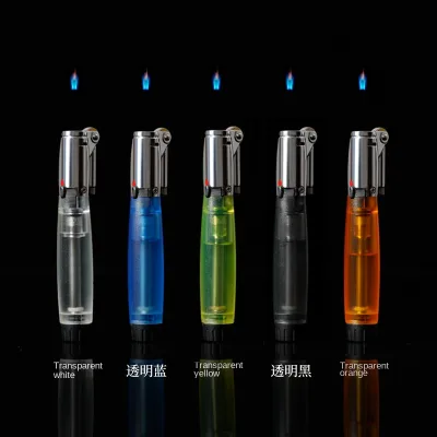Plastic Grinding Wheel Butane Lighter Bright Soft Small Flame Gentle Heat-Creative Personalized Novelty Floating Flames