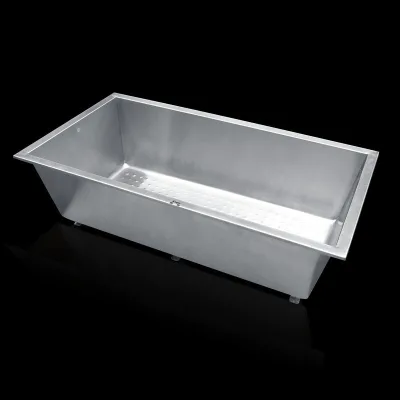 China Common Use Stainless Steel Portable Bathtub for Adult