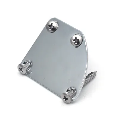 Guitar Reinforcement Plate Electric Guitar Strengthening Plate Bass Neck Joint Plate Pickguard Triangular Instrument Accessory