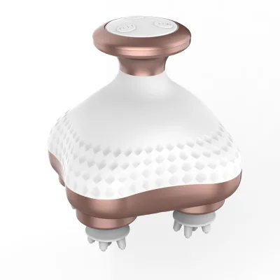 Mini Scalp Relax Stress Relief Tool Rechargeable Waterproof Vibrating Head Scalp Massager Shower Use