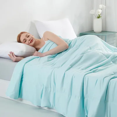 Double Side Cooling Technology Cloudy Pattern Evercool Cooling Comforter for Hot Sleepers