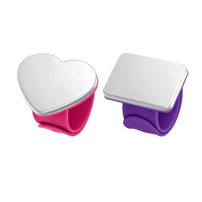 DIY Hair Pins Cushion Holder Silicone Pin Holder Magnetic Wrist Band for Quilting Sewing