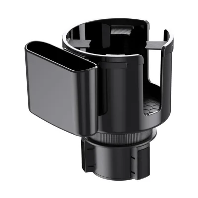 Car Cup Holder Expander Cup Holder Adapter Multipurpose Auto Interior Expandable Organizer Storage With Phone Holder