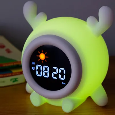 Factory Direct Supplier Sunrise Alarm Clock White Noise Sleep Machine Sleep Trainer Wake up Light White Noise Sound Machine