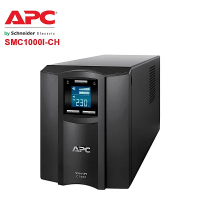 APC UPS Smt1500i-ch 750va Online Interactive Tower Smart Ups Pure Sine Wave Ups Power Supply for Data Center or Home Use