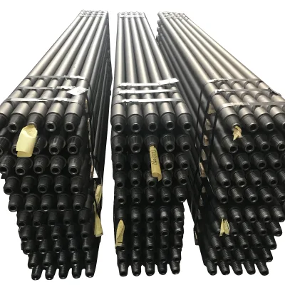 Crown Thread HDD Rig Drill Rod Rock Drilling Rods for Horizontal Directional Drilling Machine/Drilling Parts