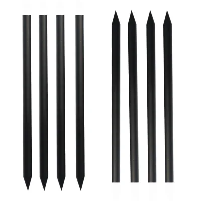 Standard Black Wood Pencil Without Eraser, Loose Package Hb Lead