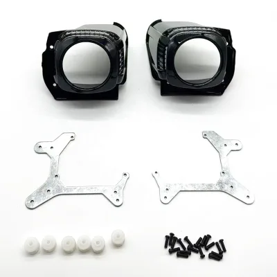 AKS Car Headlight Iron LED Projector Lens Bracket Frame for 2021- 2025 BYD Qin Plus Retrofit Projector Adapter Framework
