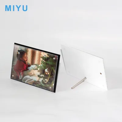 Factory Custom Acrylic Diamond Photo Frame with UV Printing Oversized Sizes Environment Friendly