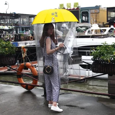 21inch Umbrella Automatic Open and Close Vinyl Sombrilla Parasol Ladies China Full Body Umbrella for Sale Transparent Umbrella
