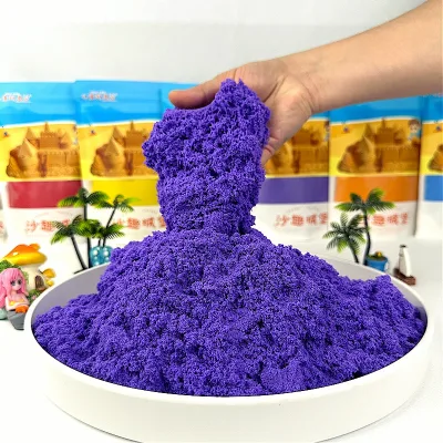 Safe Environmentally Friendly and Non-toxic Magic Sand for Children Educational Toys Sand DIY Space Sand That Never Dries up