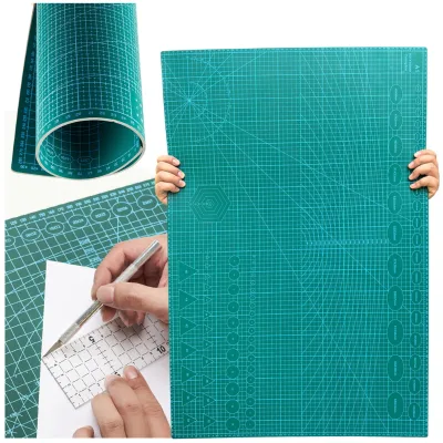 Backdrop Borad Thickened PVC Handmade Cutting Mat A3/A4 Sizes Carving Pad Writing Placemat Drawing Board Modeling