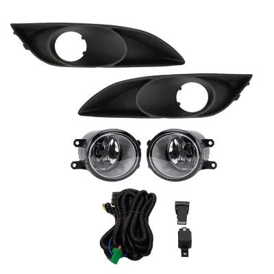 Auto Parts Body Kit Fog Light Lamp Set for Toyota Auris 2007 2008 2009 2010 Foglight with Switch Wire Bezel Cover