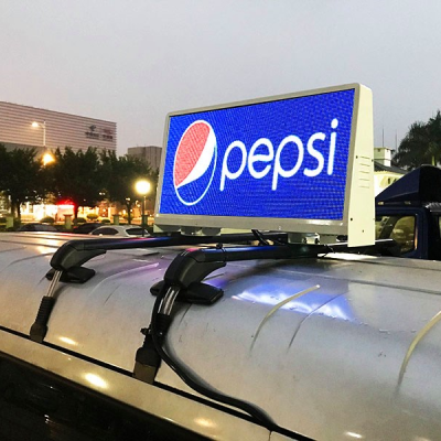 Movable Advertising for Taxi