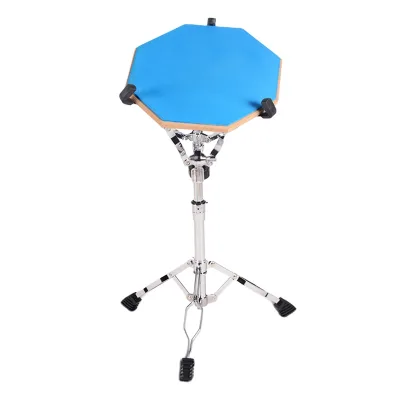 Factory Wholesale 8-Inch 12-Inch Silent Drum Pad with Stand Practice Drum Pad Set