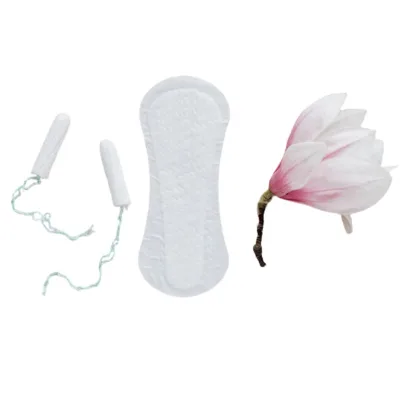 Wholesale biodegradable cotton digital /applicator/organic tampon in bucket for night use