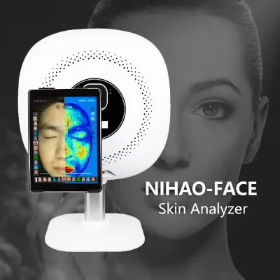 Factory Wholesale New Portable Skin Analyzer Machine with UV and Wood's Light for Skin Tests