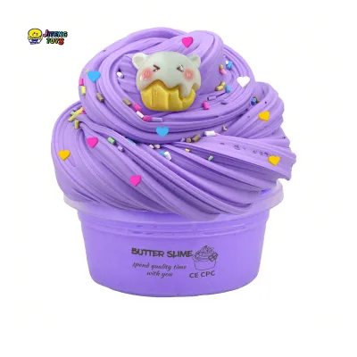 JITENG Wholesale Scented Ice Cream Party Slime Putty Air Dry Colorful Butter Slime
