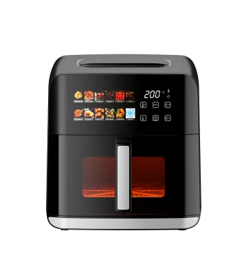 Factory Direct Visual 6L 8L air Fryer Household Multi-functional deep fryer