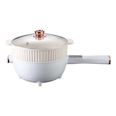 TOP Electric Cooker Household Multi Function 3L Can Add Steamer, and Can Add Non-stick Coating
