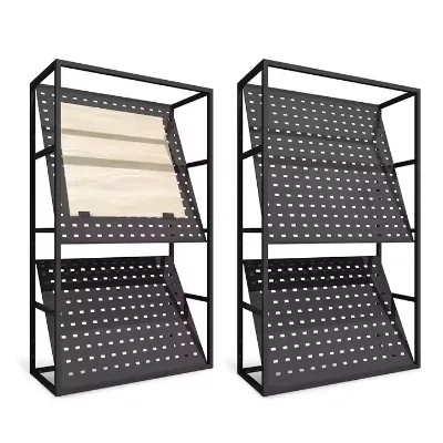 Durable Ceramic Tile Display Stand with Modern Design