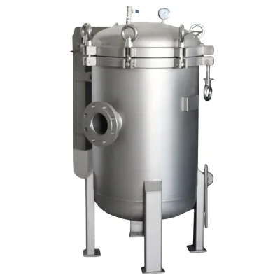 Stainless Steel Liquid Multi Bag Filter Housing for Water Filtration System
