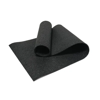 Factory Supply Noise-Blocking Rubber Carpet Sound Insulation Mat Fire-Retardant Eco-Friendly Home Theaters Rubber Mat Flooring