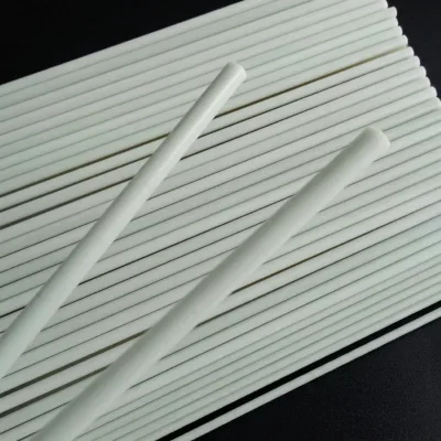 Flame Retardant Green FR4 G10 Epoxy Fiberglass Rod, High Voltage Insulation Garolite Bar for Electrical Fittings
