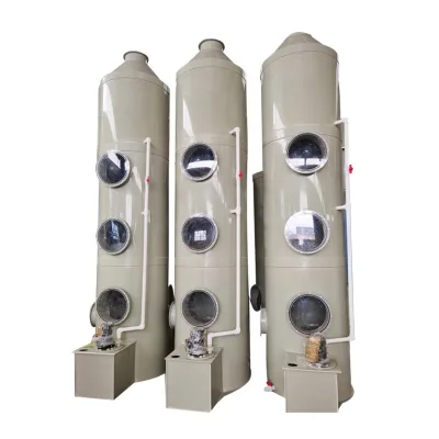 Industrial Desulfurization Pp Acid Mist Tower Spray Fgd Absorber Scrubber Tower