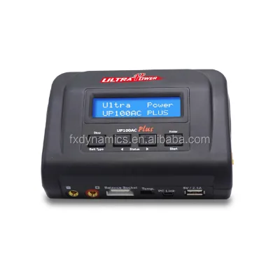 Ultra Power UP100AC PLUS Fast Charging 100W 10A Lithium Battery Balance Charger Data Storage for RC Car Boat RC Airplane Model