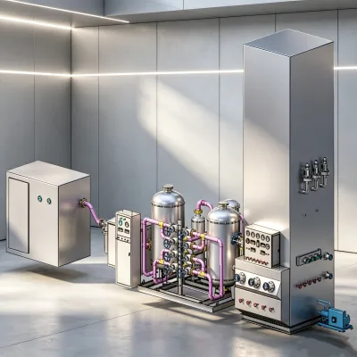 Professional Training Nitrogen Air Separation Plant Solution 99.6% Cryogenic Nitrogen Generator for Fiber Laser