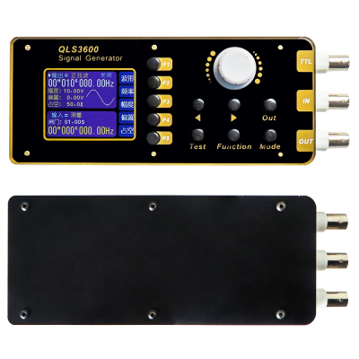 QLS3600S Arbitrary Wave DDS Function signal Generator Signal Source/frequency/pulse/Sweep Frequency/counter