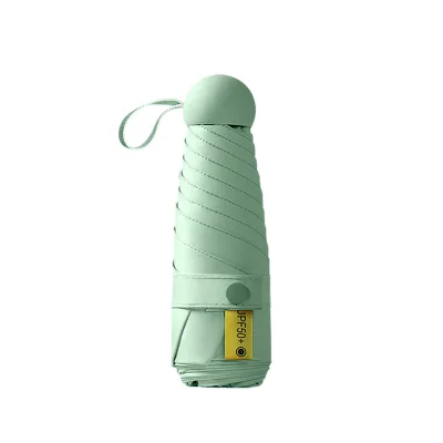 5 Fold Small Pocket Umbrella, Capsule Umbrella,Mini Umbrella