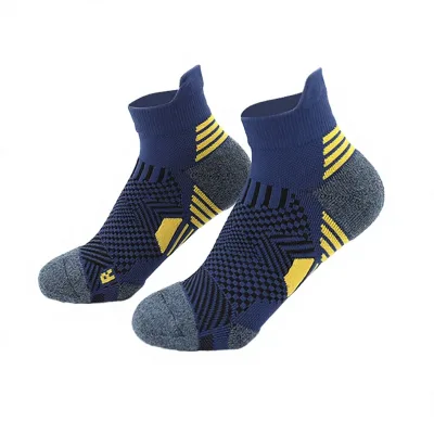 Professional Sports Socks Men Women Quick-Drying Breathable Anti-Bacterial Marathon Basketball Thick Ankle Spring Run