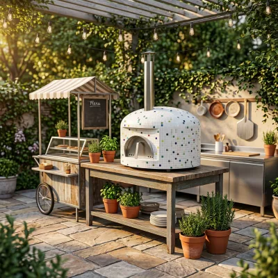 Prepare Restaurant Style Crispy Pizzas and Breads With Your Multi Purpose Home Wood Fire Oven