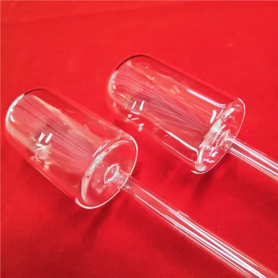 Fire Polished Quartz Ampoule High Precision Semiconductor Quartz Glass Instrument