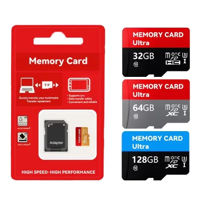 Wholesale 100% Ultra Class 10 Plastic SD Card for DVR-32GB/16GB Black