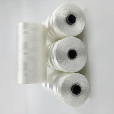 China White Nylon Fishing Net Twine 210D Z/S Twist Abrasion-Resistant High-Strength Eco-Friendly 3 Strands Fishing Rope