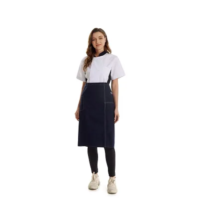 Professional Custom Design Short Sleeve Mesh Chef Coat Short Sleeve Designer Chef Coats