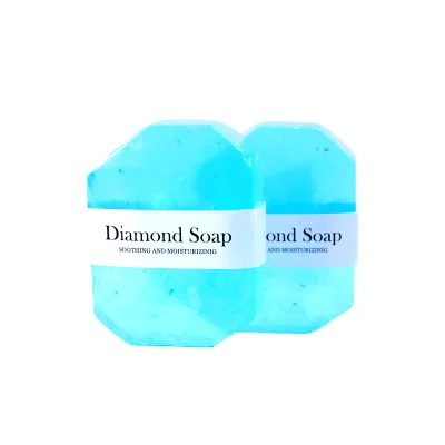 Organic Soap Bar Handmade Silicone Shape for Handmade Soaps Diamond Soap
