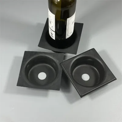 Best Selling Custom Recyclable Ecofriendly Biodegradable Package for Sale Wine Bottle Tray