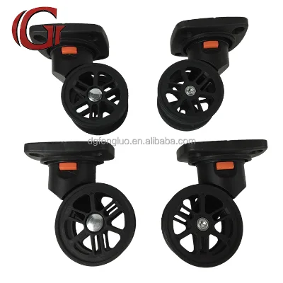 Anti-scratch High-Low Double Bag Wheel for Bag and Suitcase Fitting Bag Wheel Quick Release Design Easy Replacement Parts