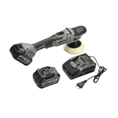 Manufacture Wholesale BL62 125mm 5inch 15 Orbits Brushless Battery Power Tool Rotary Cordless Car Polishing Machine