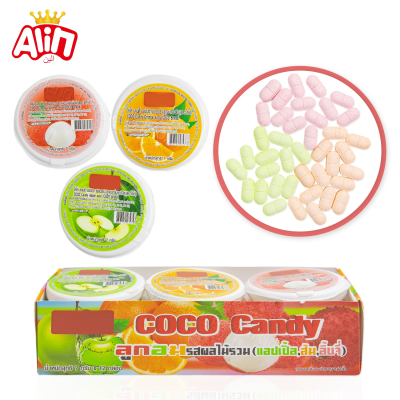 Snacks Candy Sour Sweetness Boxed Mixed Fruit Hard Candies